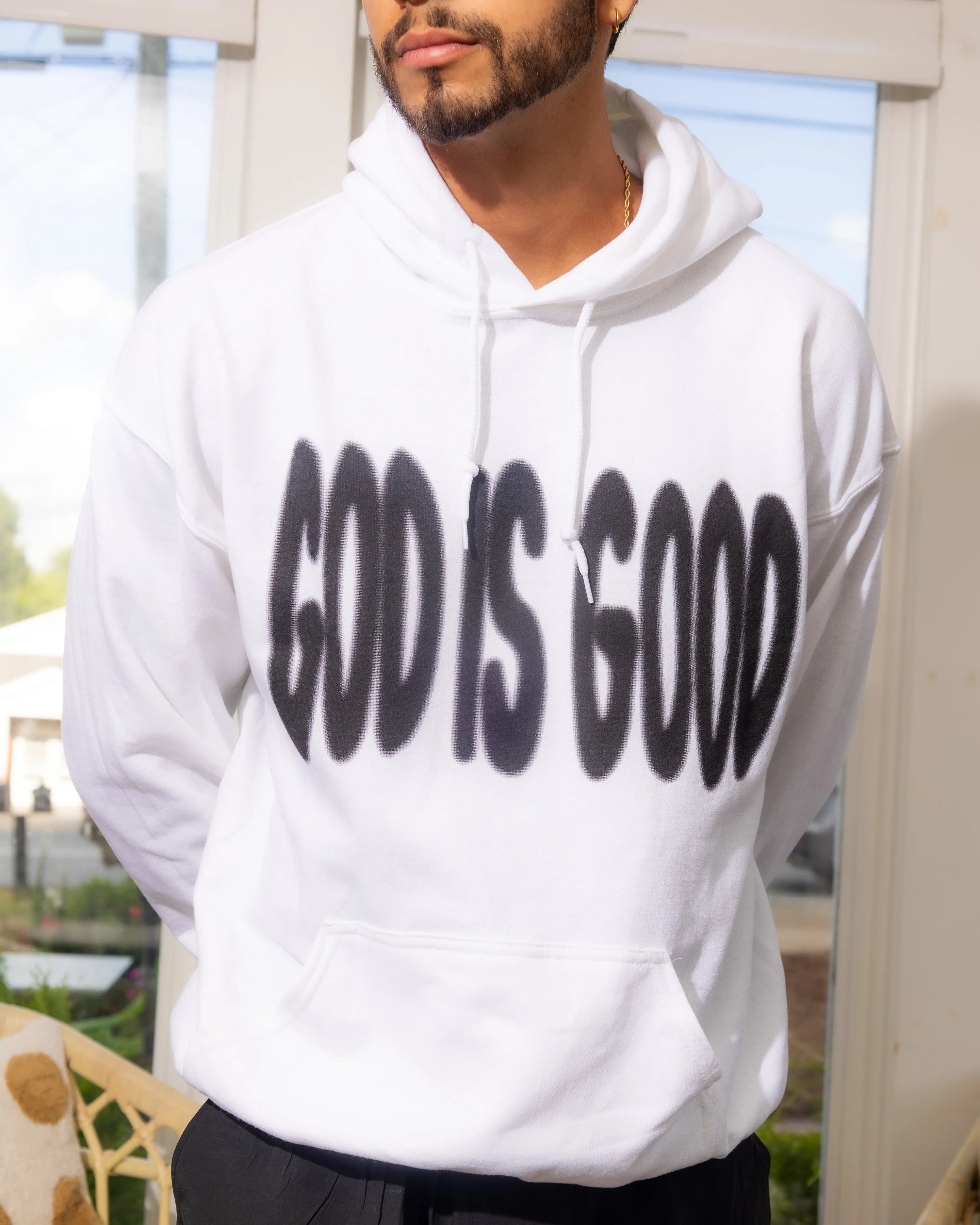 "God Is Good" Hoodie Jesus Loves You