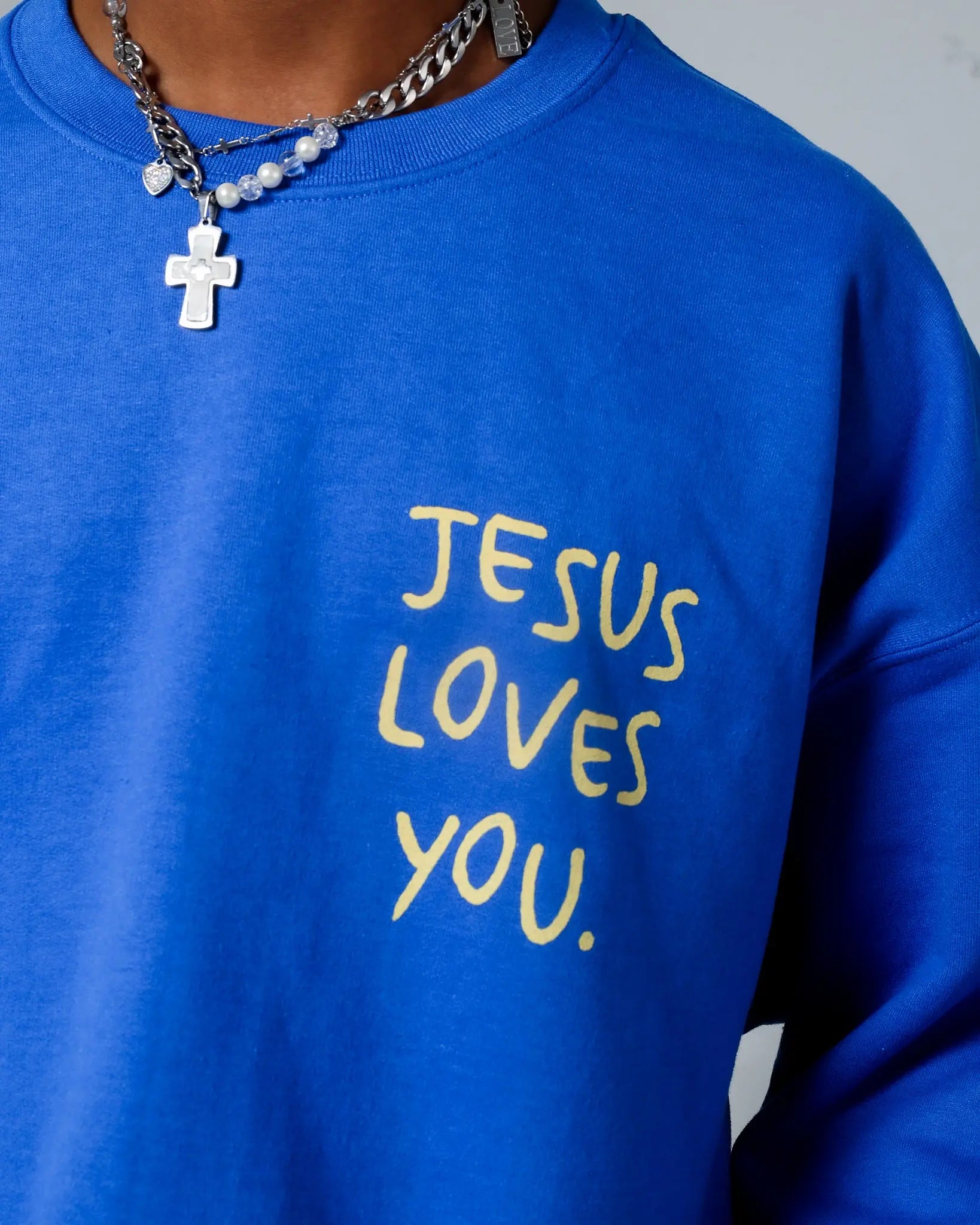 NEW || "No Mistake" Crewneck Sweatshirt Jesus Loves You