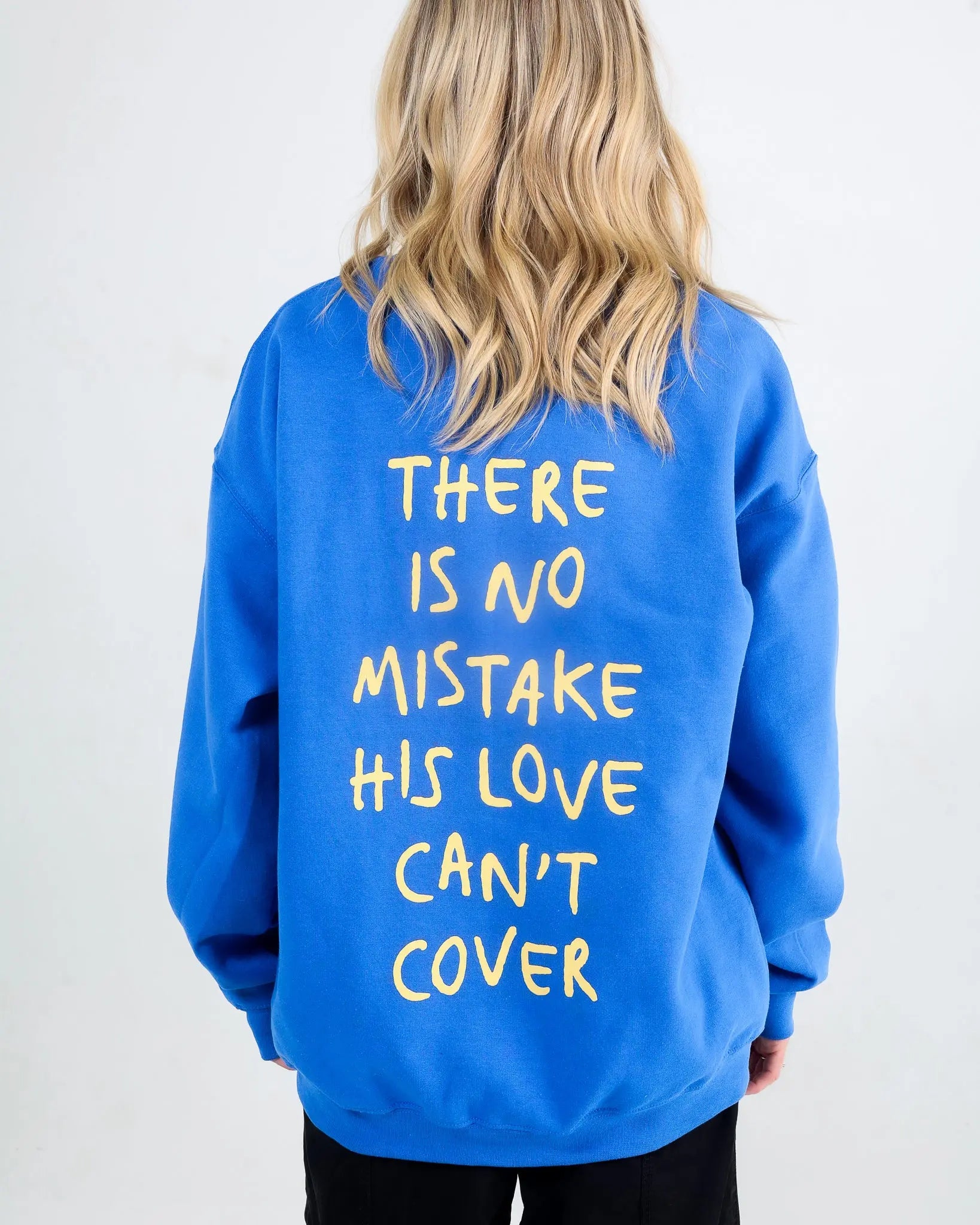 NEW || "No Mistake" Crewneck Sweatshirt Jesus Loves You