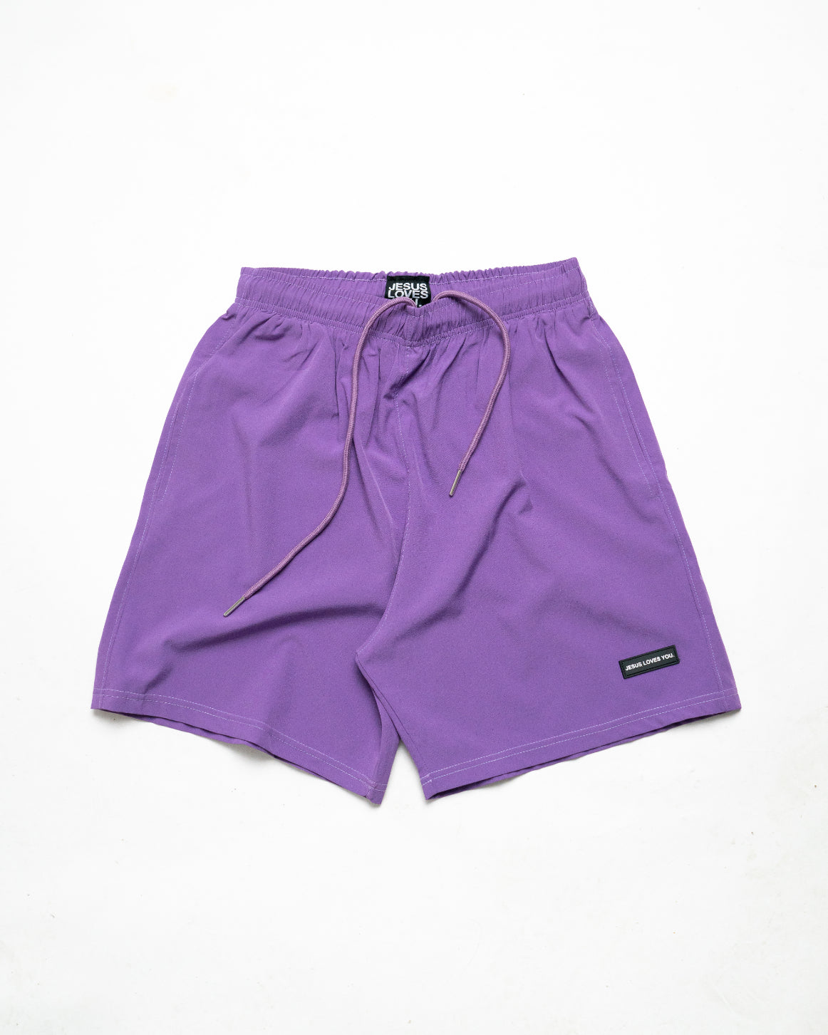 LMTD || Light Purple Running Shorts