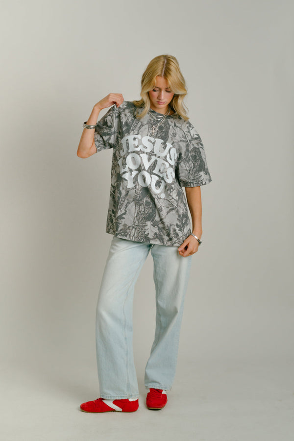 LMTD || Heavyweight "Midnight Oak" Camo Tee || Oversized JLY Limited