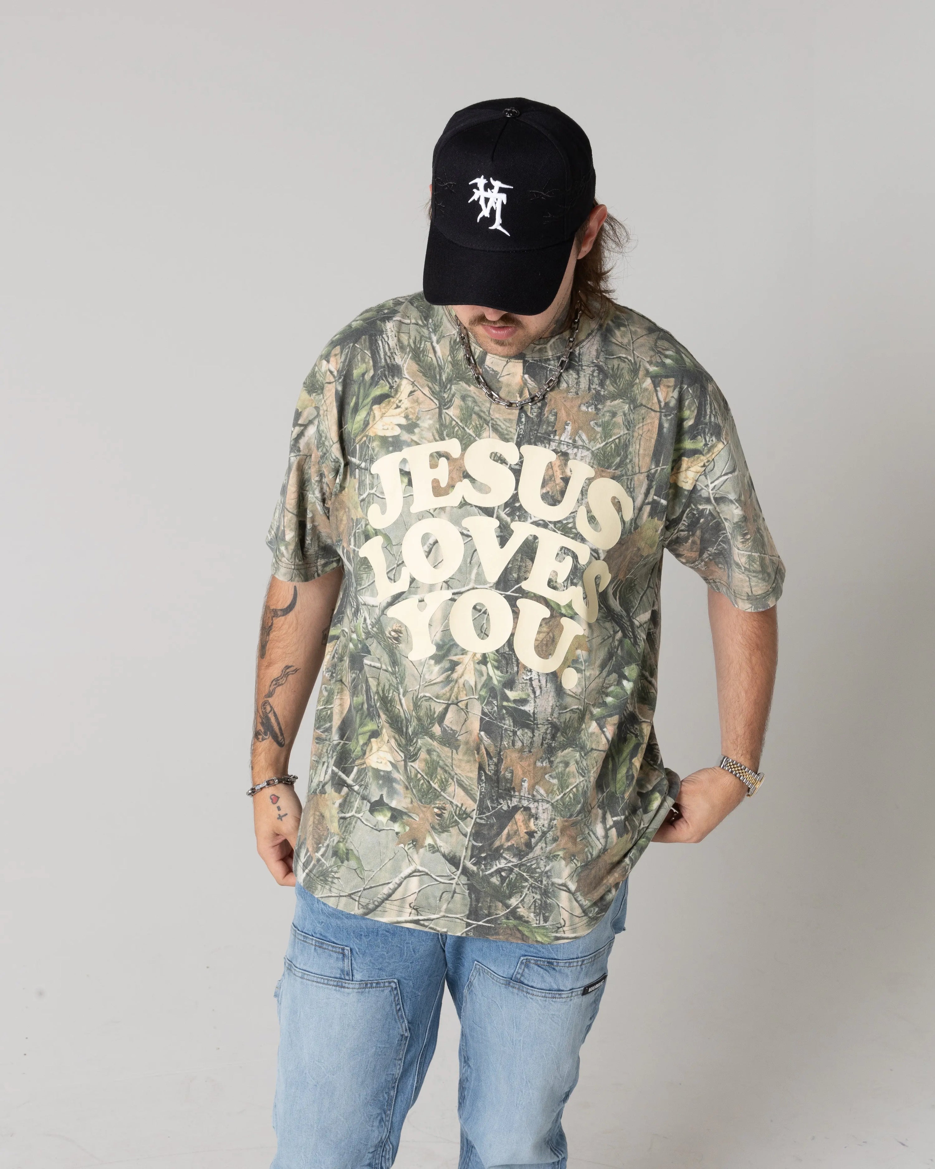 LMTD || Heavyweight Camo Tee || Oversized JLY Limited