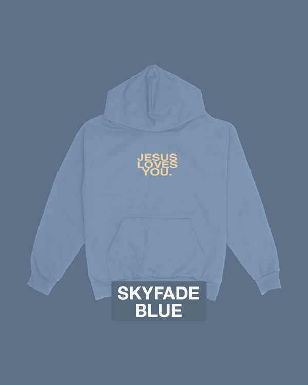 "Skyfade Blue" Logo Hoodie