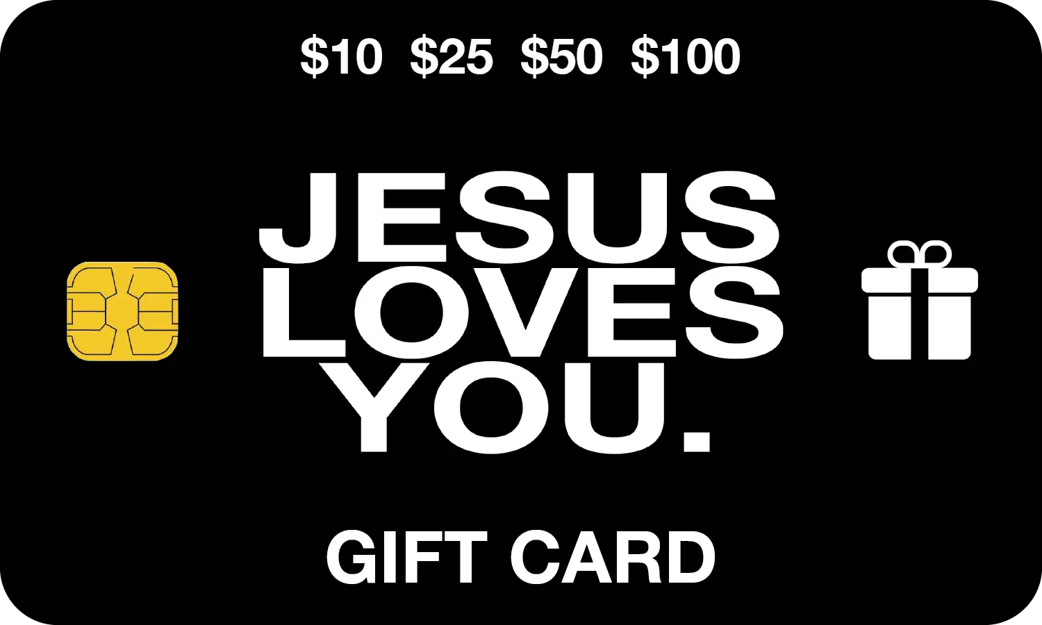 Digital Gift Card Jesus Loves You
