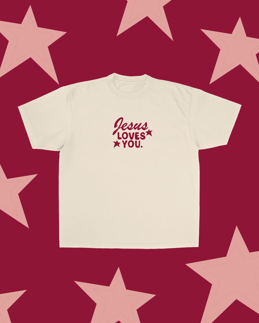 "Heavens Declare His Glory" Tee || Desert Dune - SS T-Shirt | Jesus Loves You