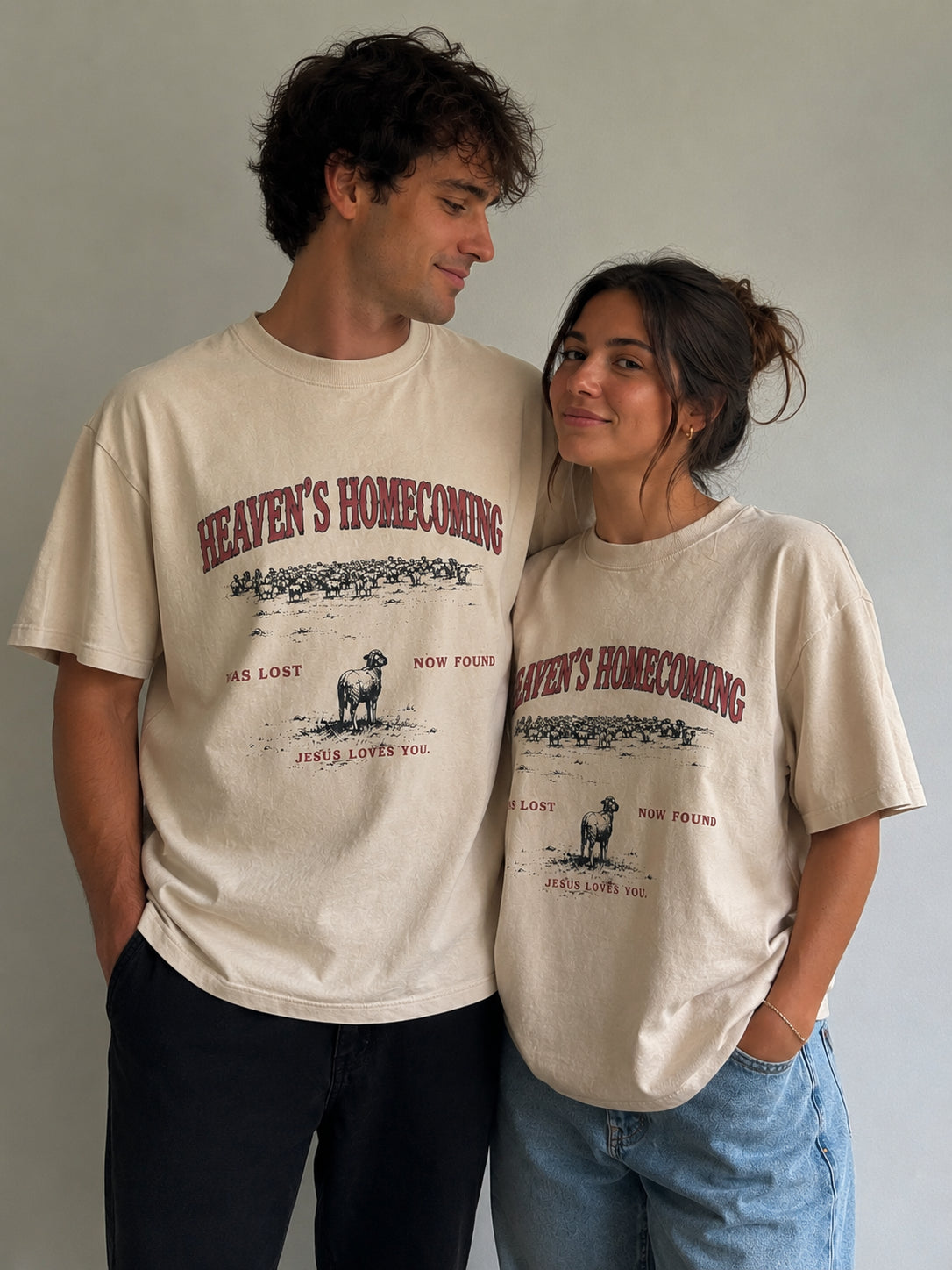 NEW || "Heaven's Homecoming" Tee Jesus Loves You