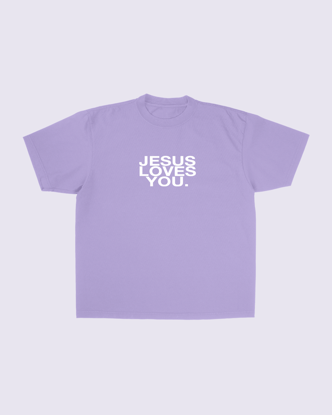 NEW || Lavender Cloud Logo Tee