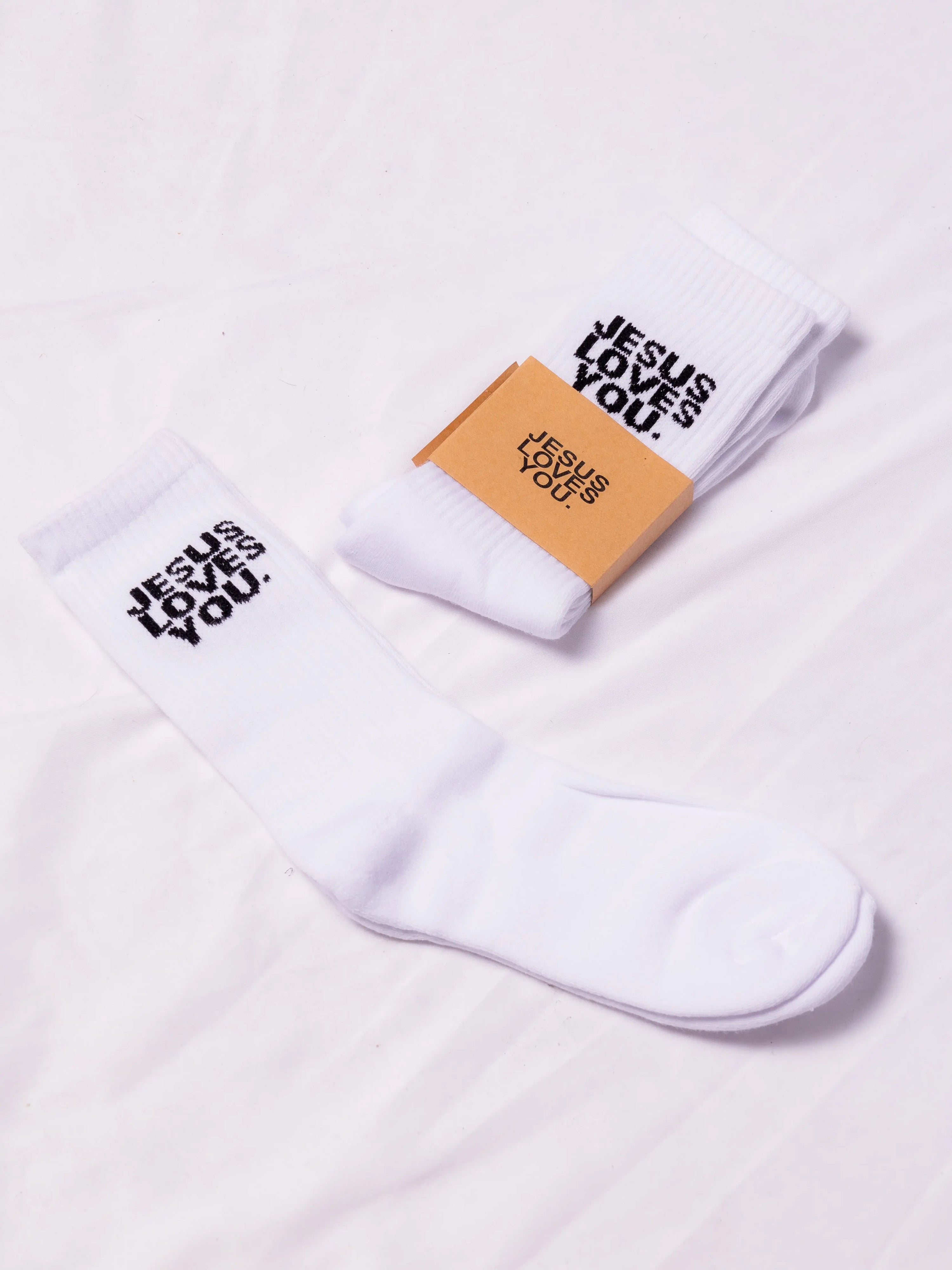 LMTD || Premium Logo Socks - | Jesus Loves You