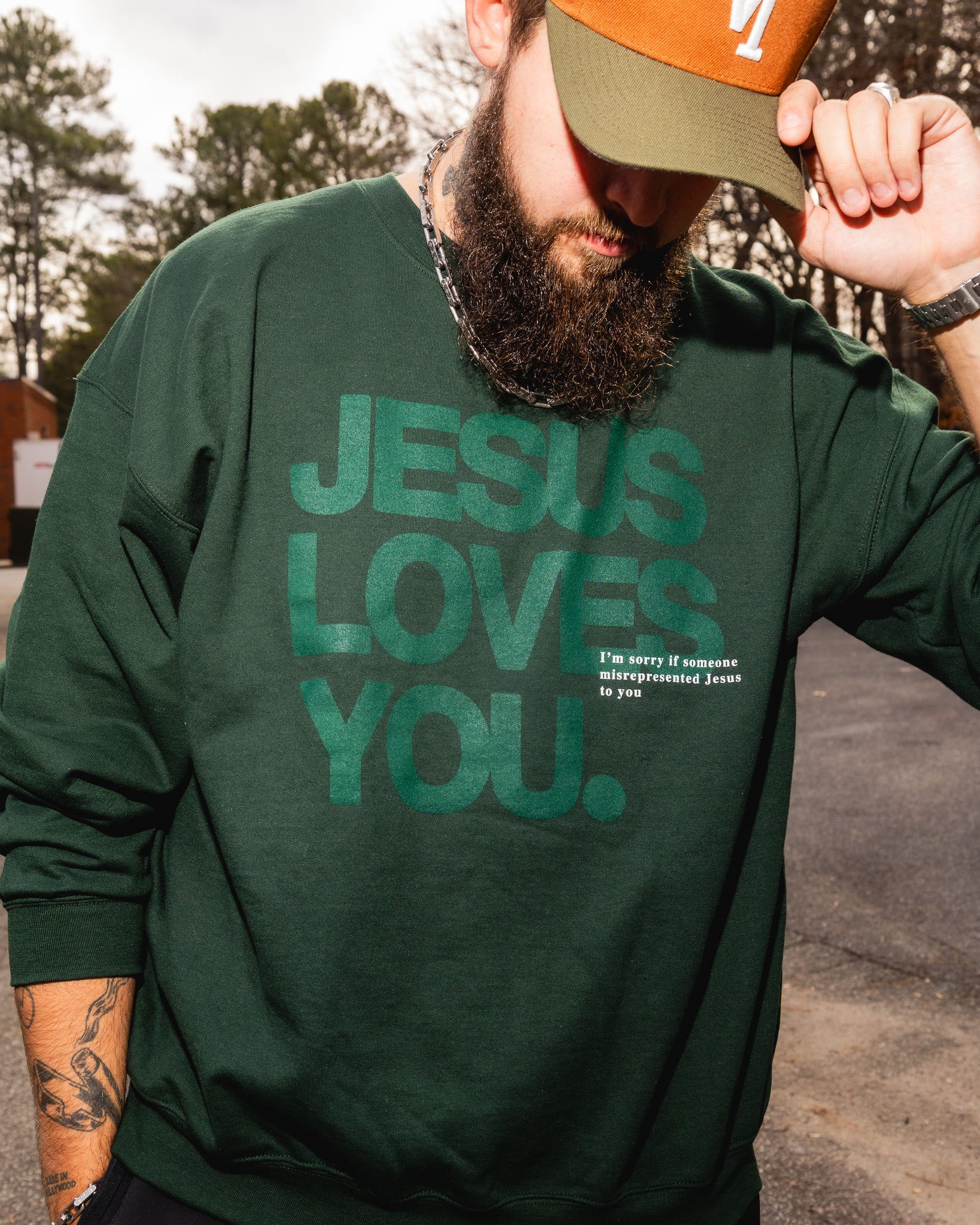 HOODIES & CREWNECKS – Jesus Loves You