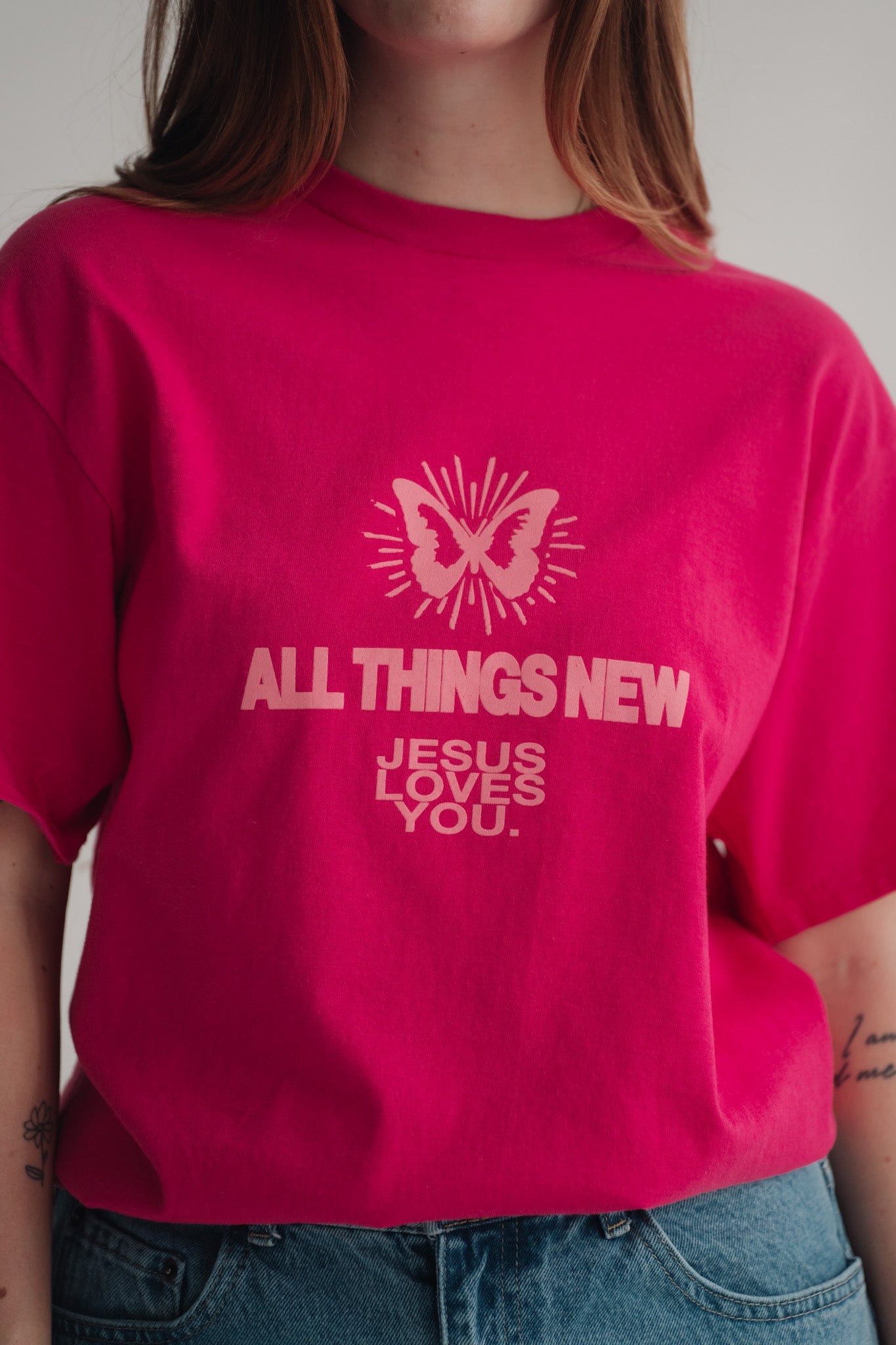 "All Things New" Tee - SS T-Shirt | Jesus Loves You