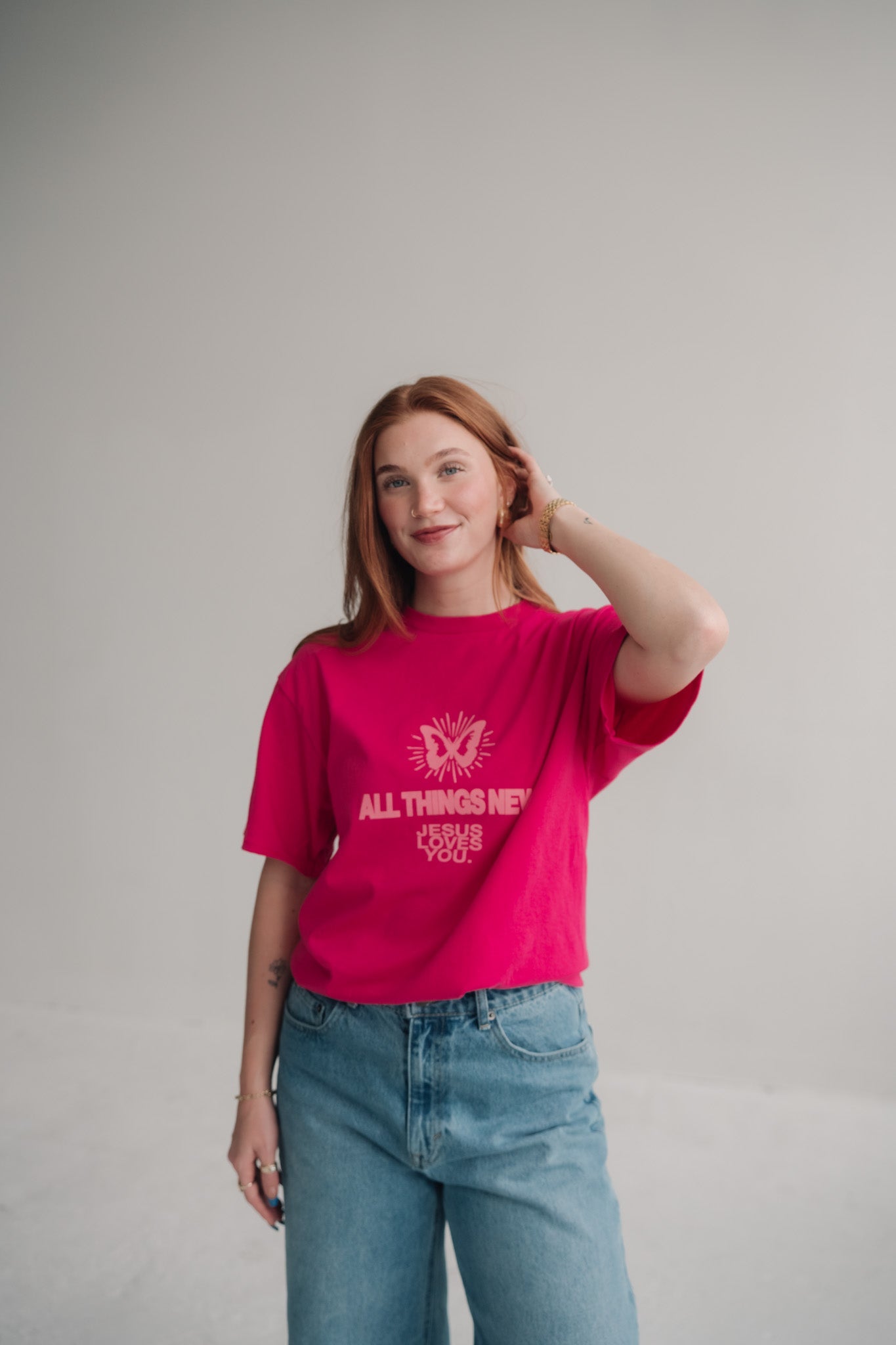 "All Things New" Tee - SS T-Shirt | Jesus Loves You