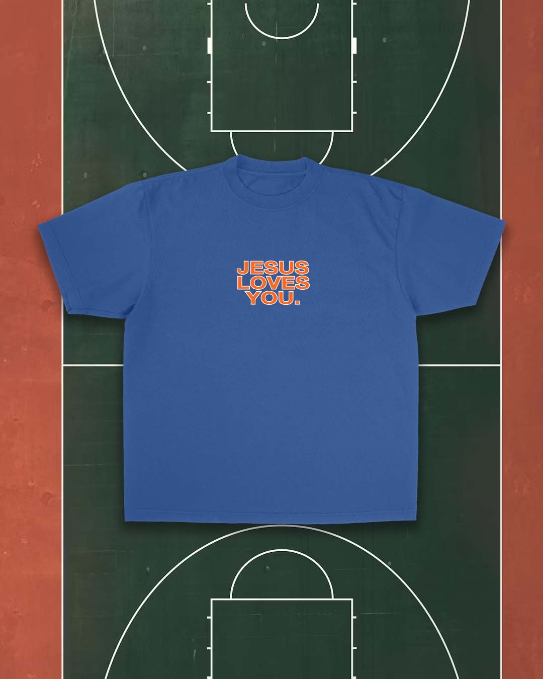 NEW || New York Logo Tee Jesus Loves You