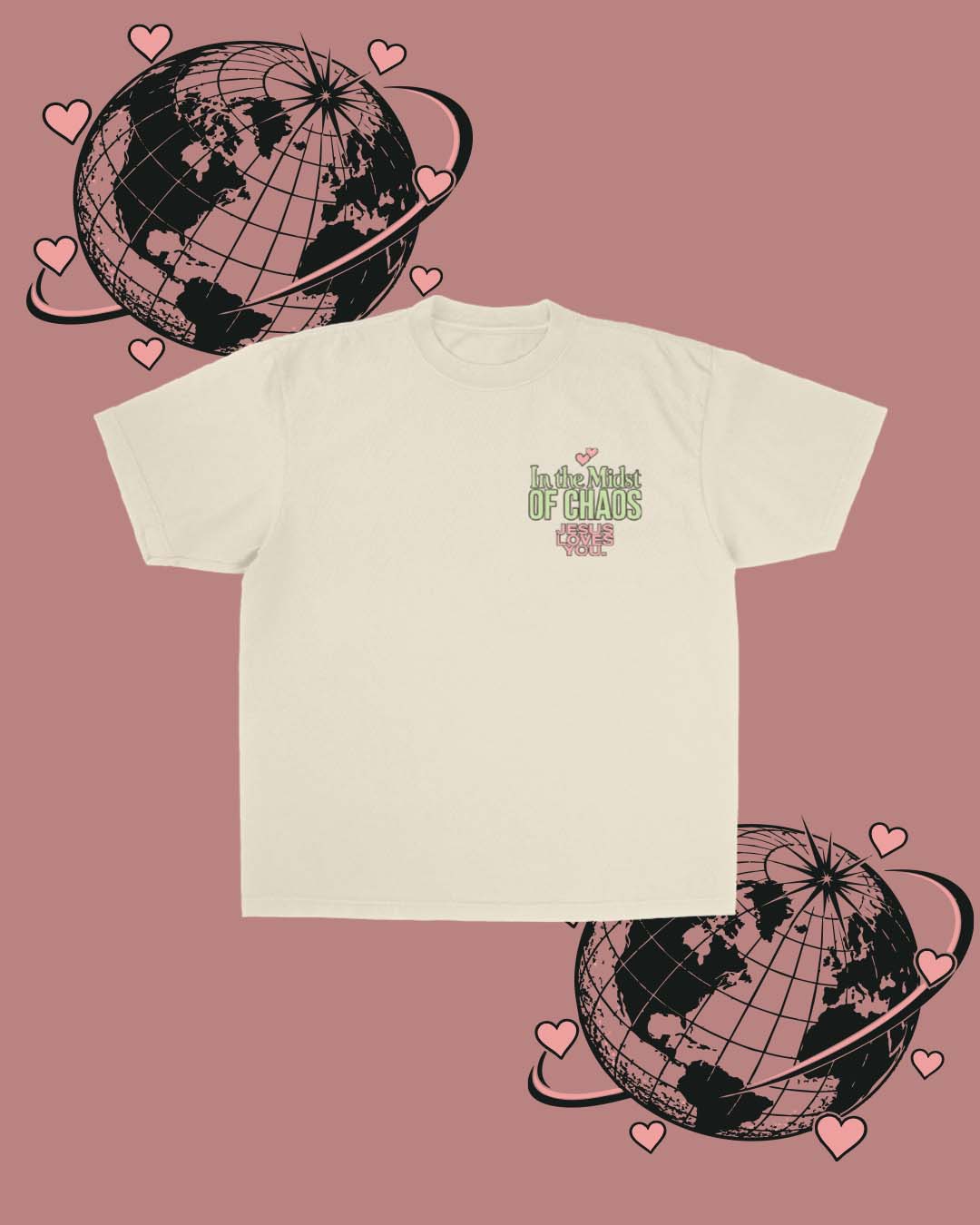 NEW || "In The Midst Of Chaos" Tee