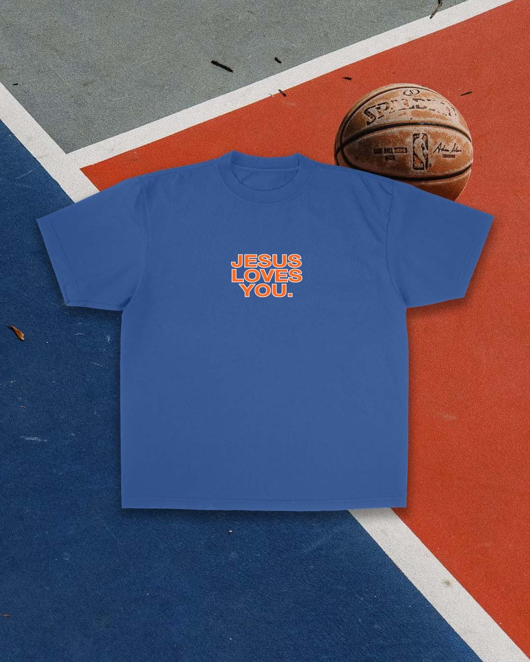 NEW || New York Logo Tee Jesus Loves You