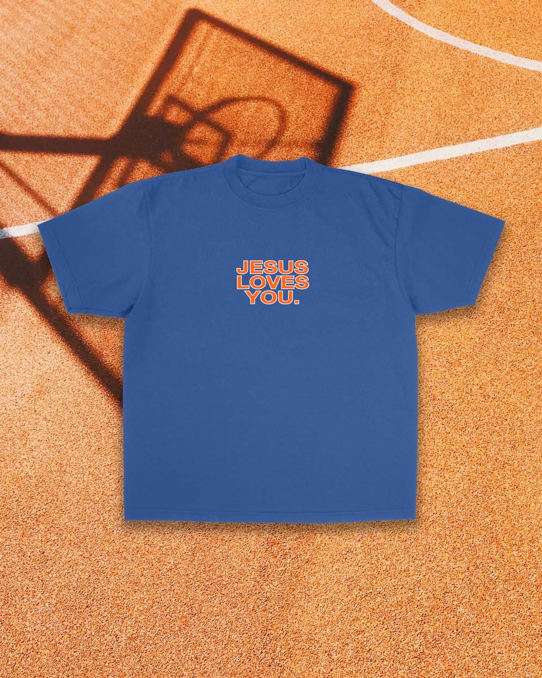 NEW || New York Logo Tee Jesus Loves You