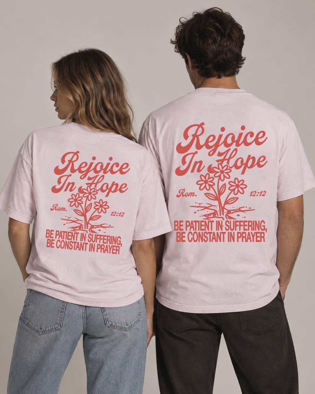 NEW || "Rejoice In Hope" Tee
