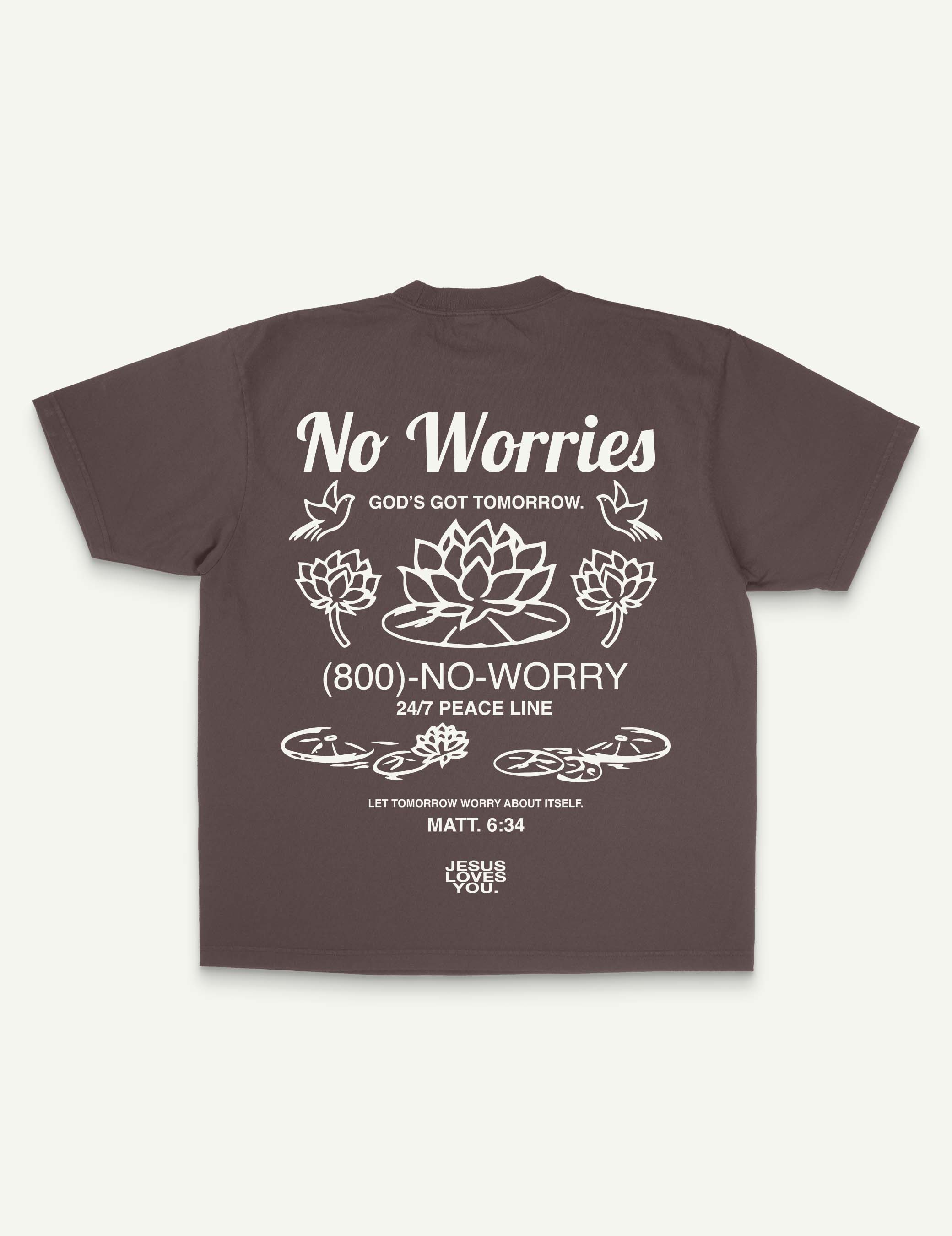 NEW || "No Worries" Tee