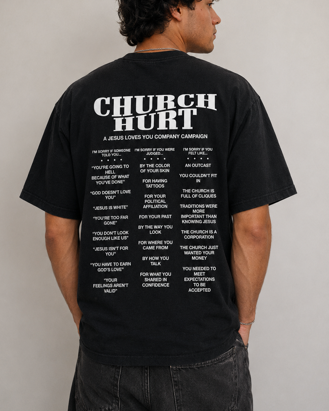 "Church Hurt Collection" || Statement Tee