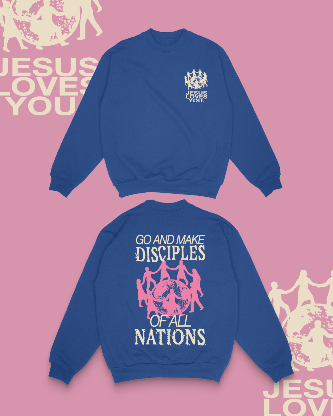 NEW || "Go & Make Disciples" Crewneck