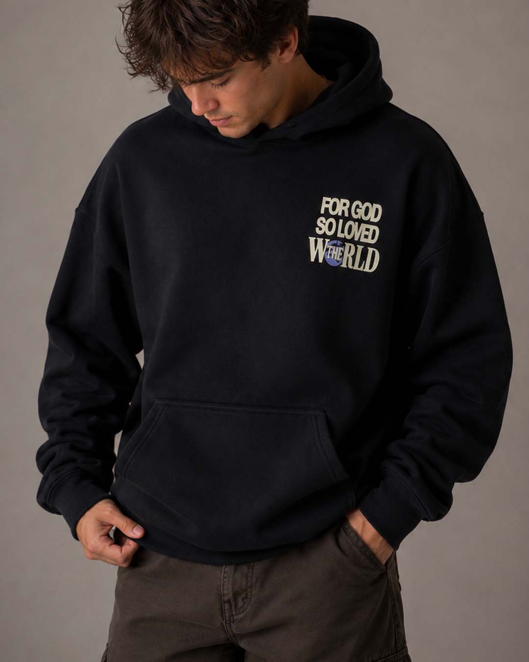 LMTD ||  "For God So Loved" Heavyweight Hoodie