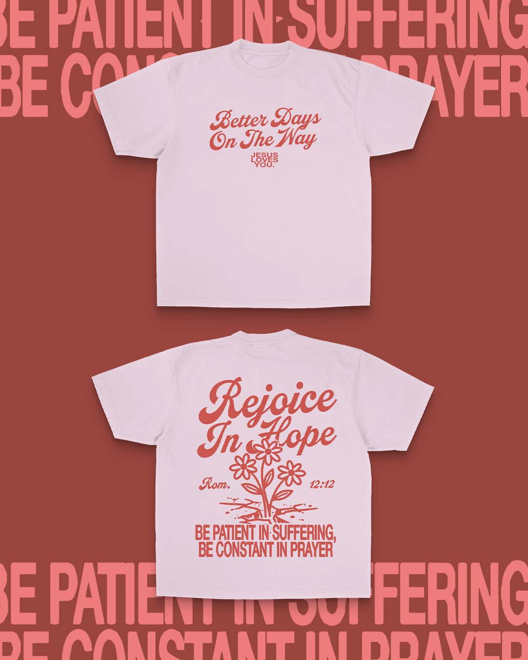 NEW || "Rejoice In Hope" Tee