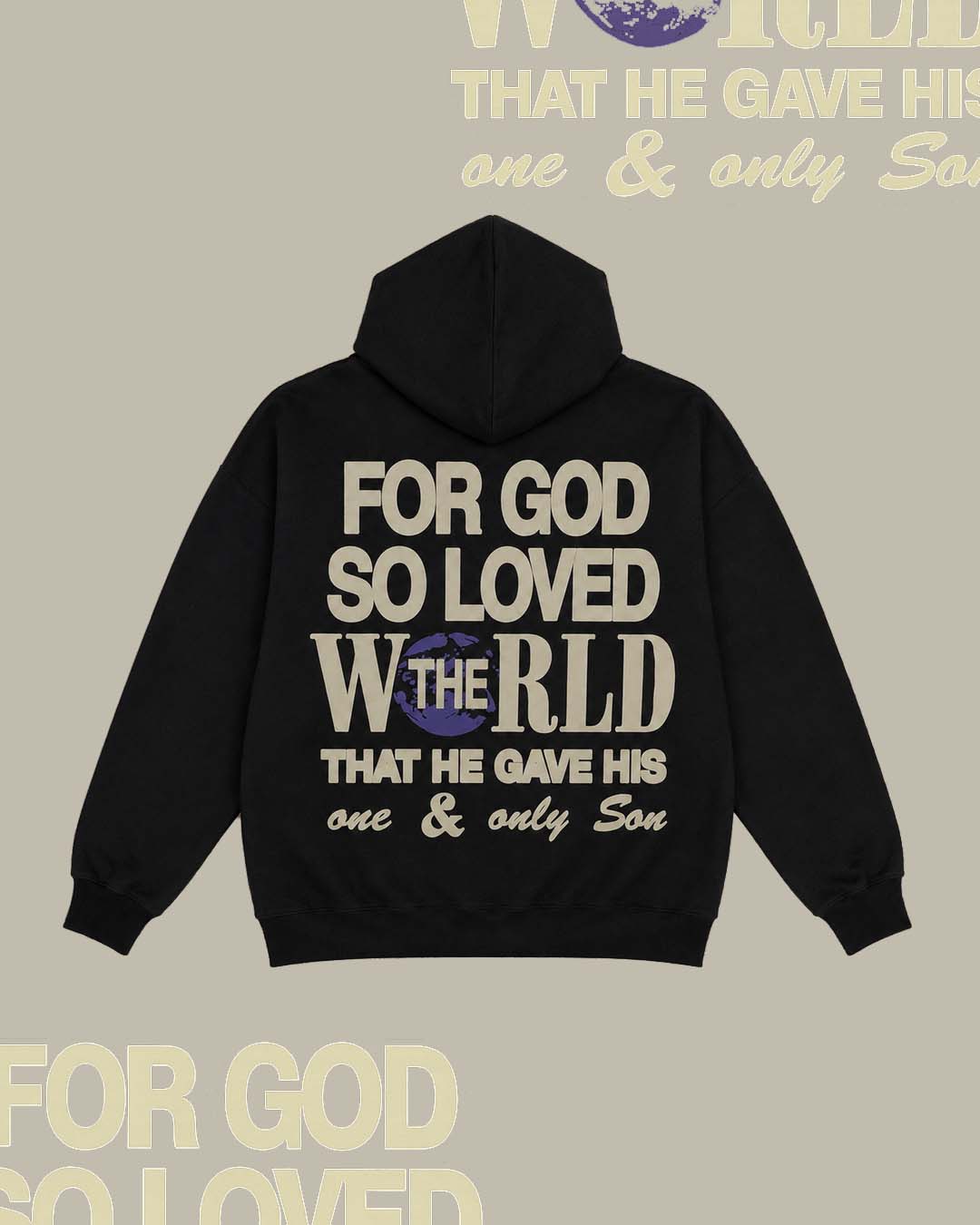 LMTD ||  "For God So Loved" Heavyweight Hoodie