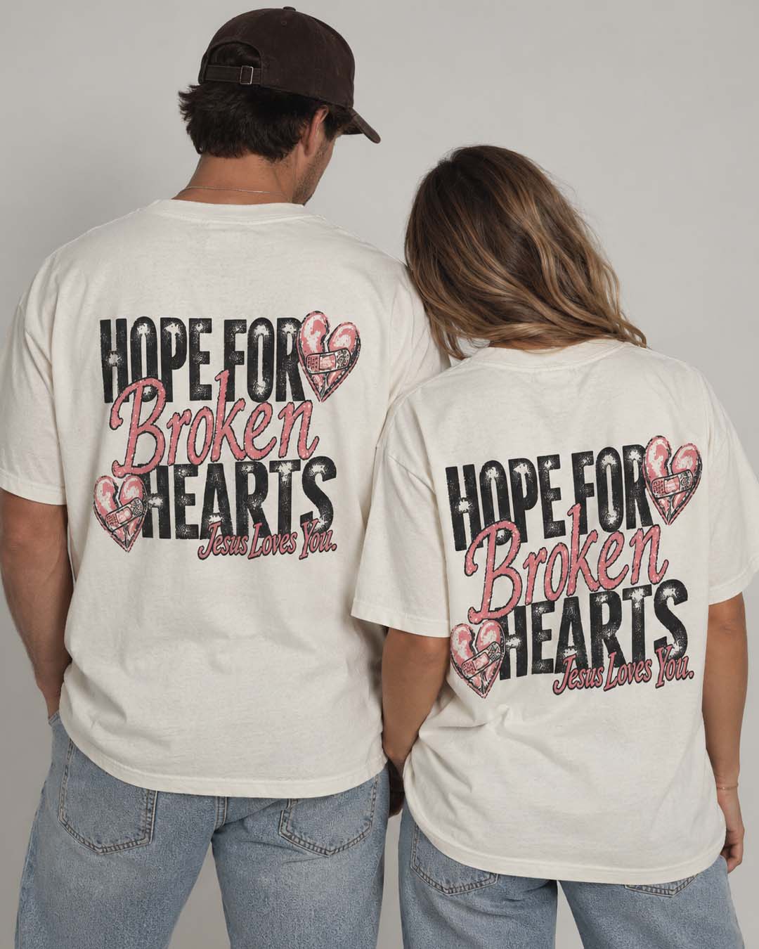 NEW || "Hope For Broken Hearts" Comfort Colors Tee