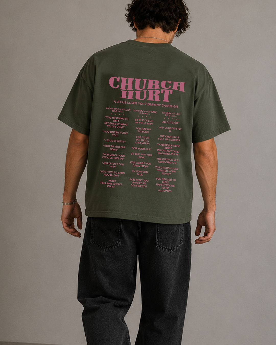 "Church Hurt Collection" || Statement Tee