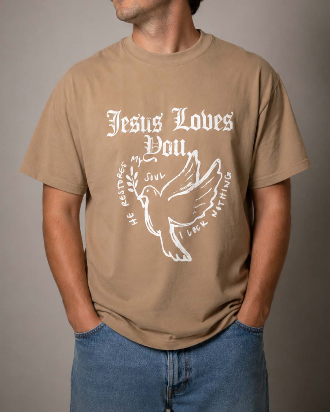 LMTD || "Psalm 23" 9.5 Oz. Max Heavyweight Tee JLY Limited