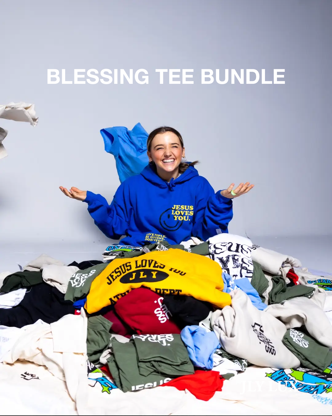 Blessing Bundle (3 Tees for $12) Jesus Loves You