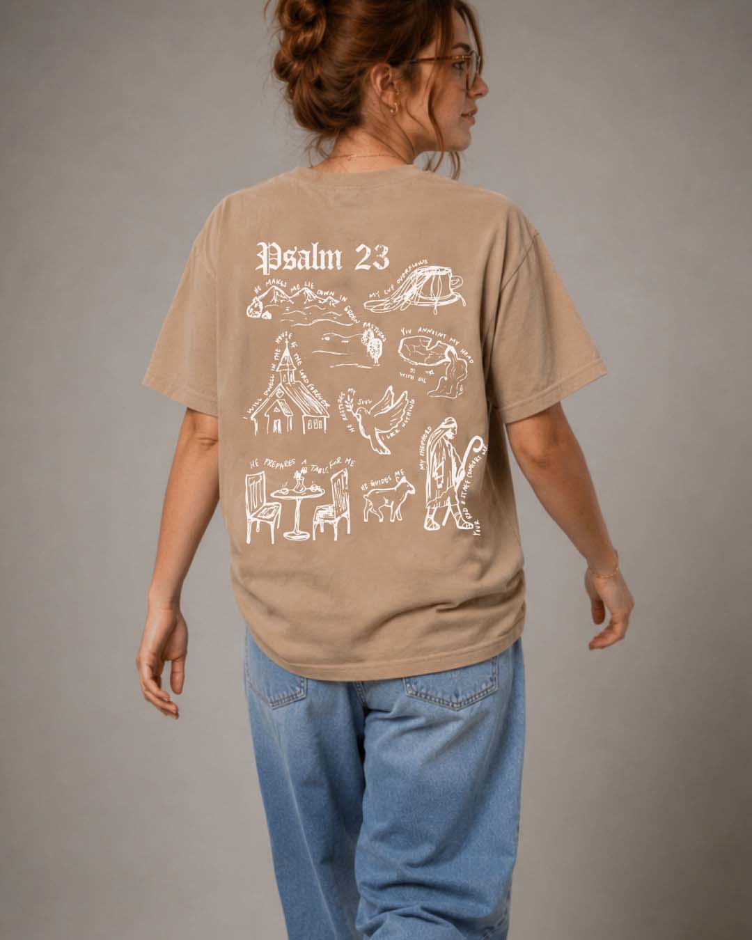 LMTD || "Psalm 23" 9.5 Oz. Max Heavyweight Tee JLY Limited