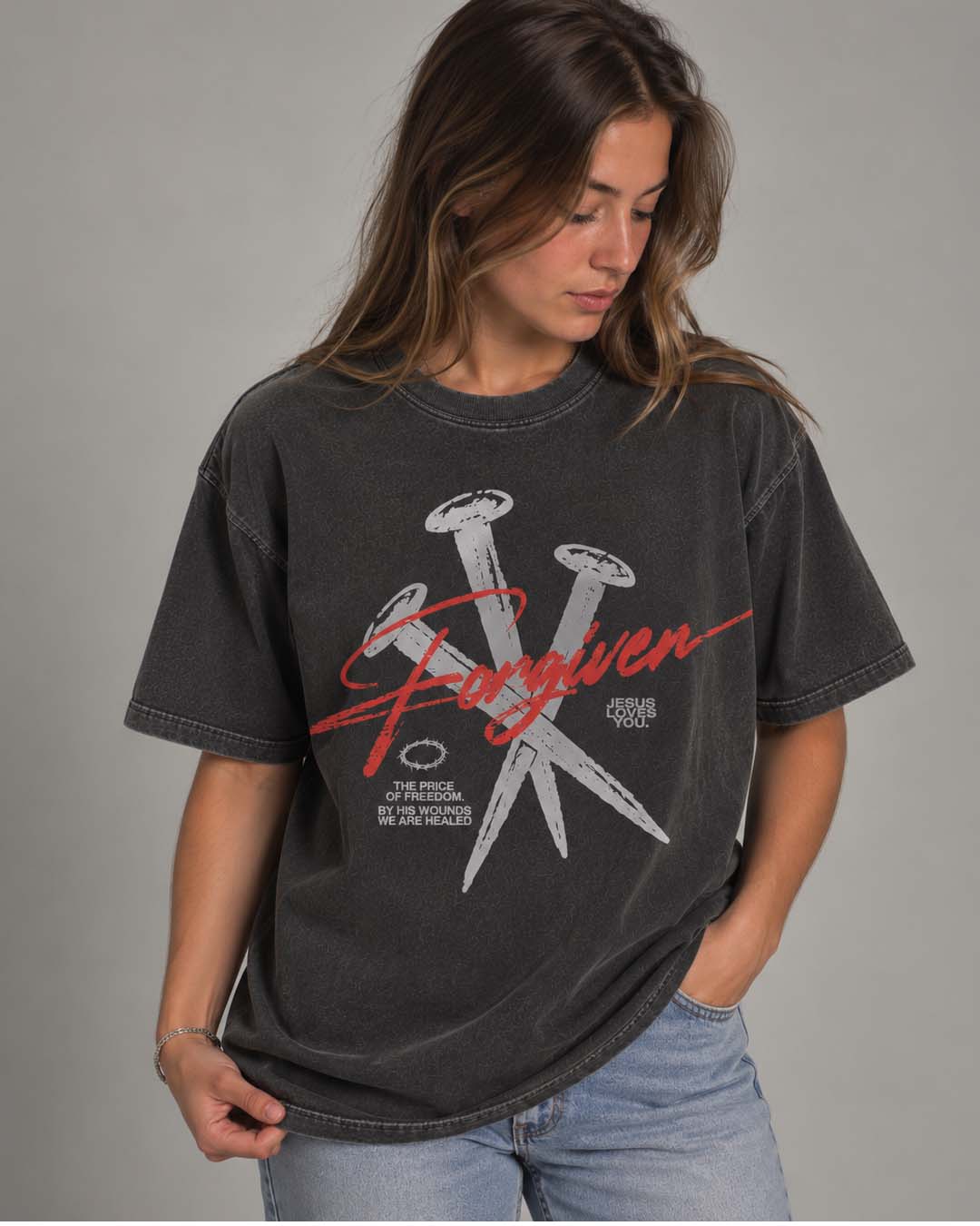 NEW || "Forgiven" Comfort Colors Tee