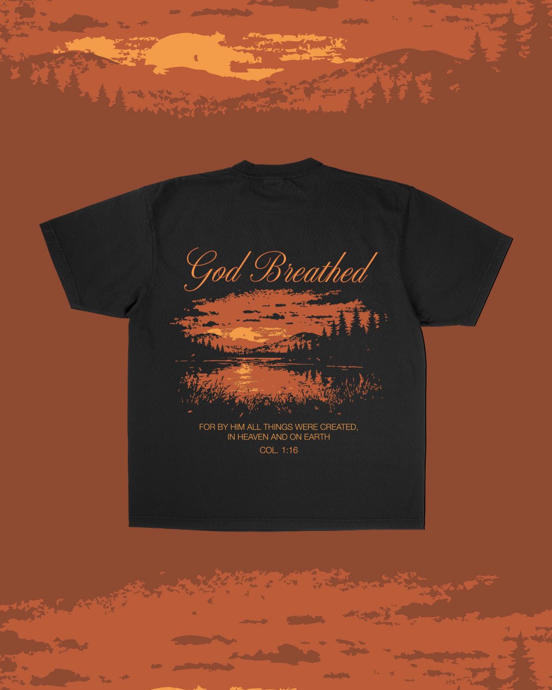 NEW || "God Breathed" Tee - SS T-Shirt | Jesus Loves You