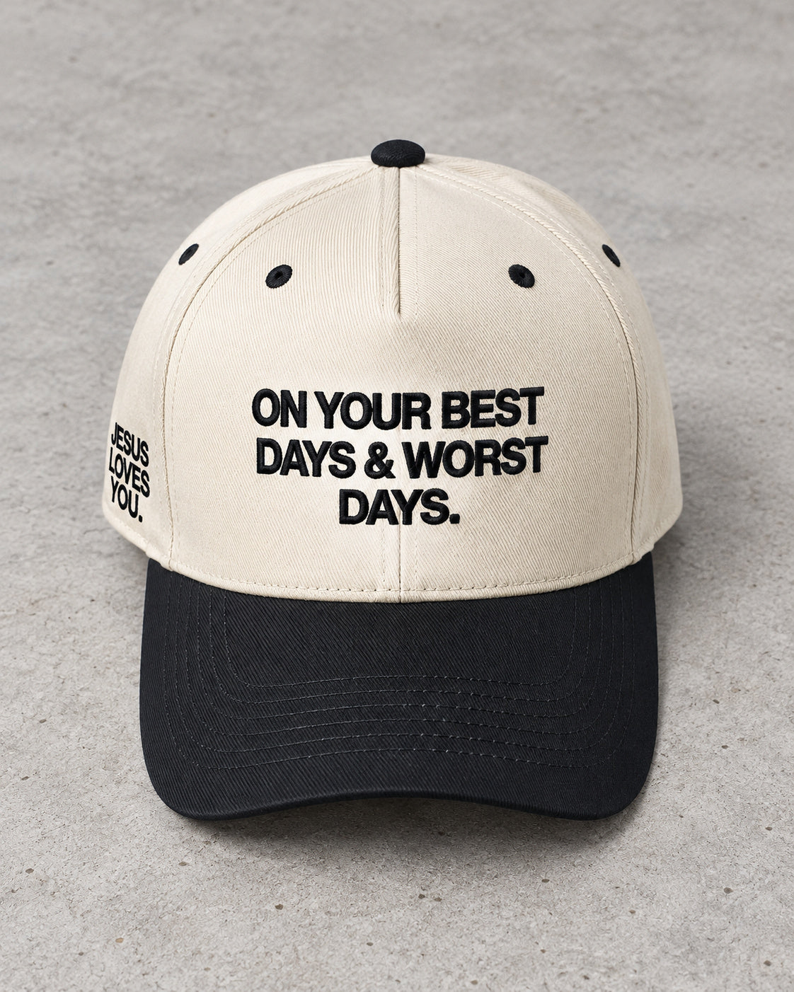 NEW || "Best & Worst" Premium Embroidered Hat JLY Limited
