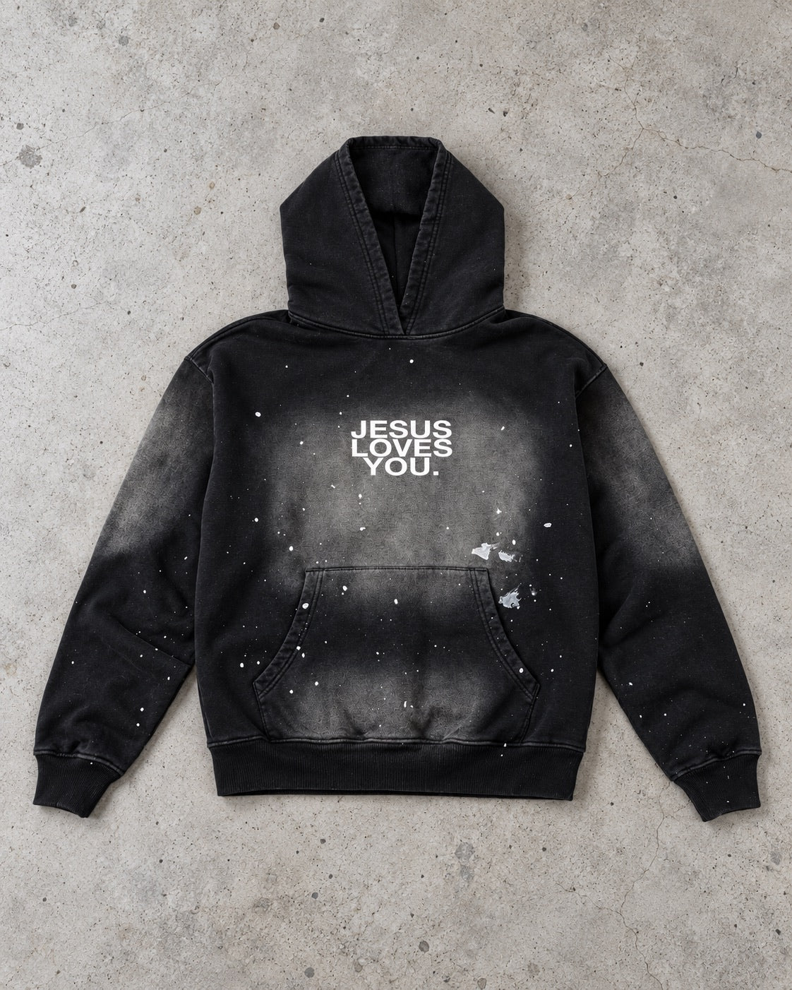 LMTD || Paint Heavyweight Logo Hoodies || 14oz. (Pre-order)