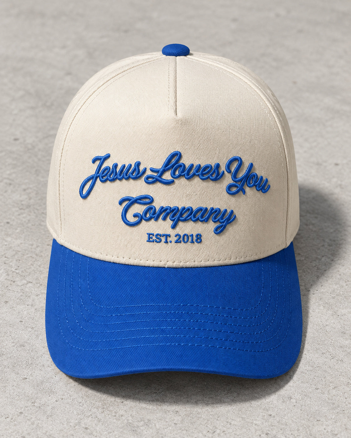 NEW || "Varsity Script Hat" Premium Puff Embroidered Hat JLY Limited