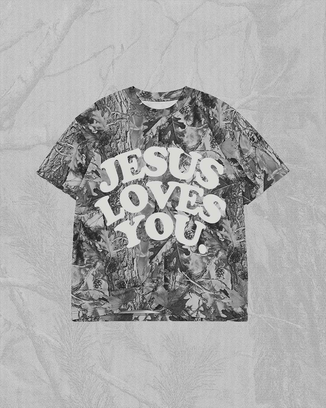 *Imperfect*  || Heavyweight "Midnight Oak" Camo Tee - Only XL Left!