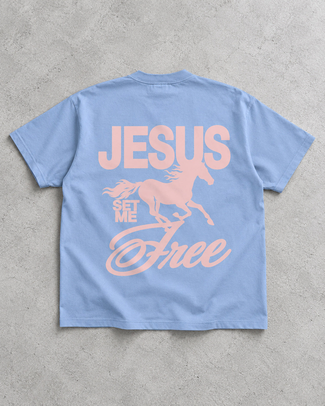 NEW || "Jesus Set Me Free" Tee Jesus Loves You