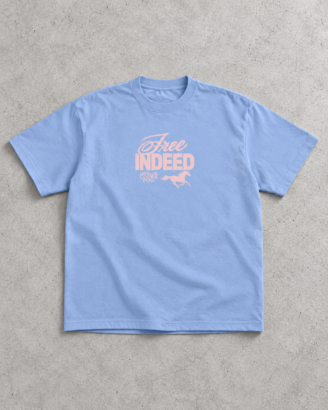 NEW || "Jesus Set Me Free" Tee Jesus Loves You
