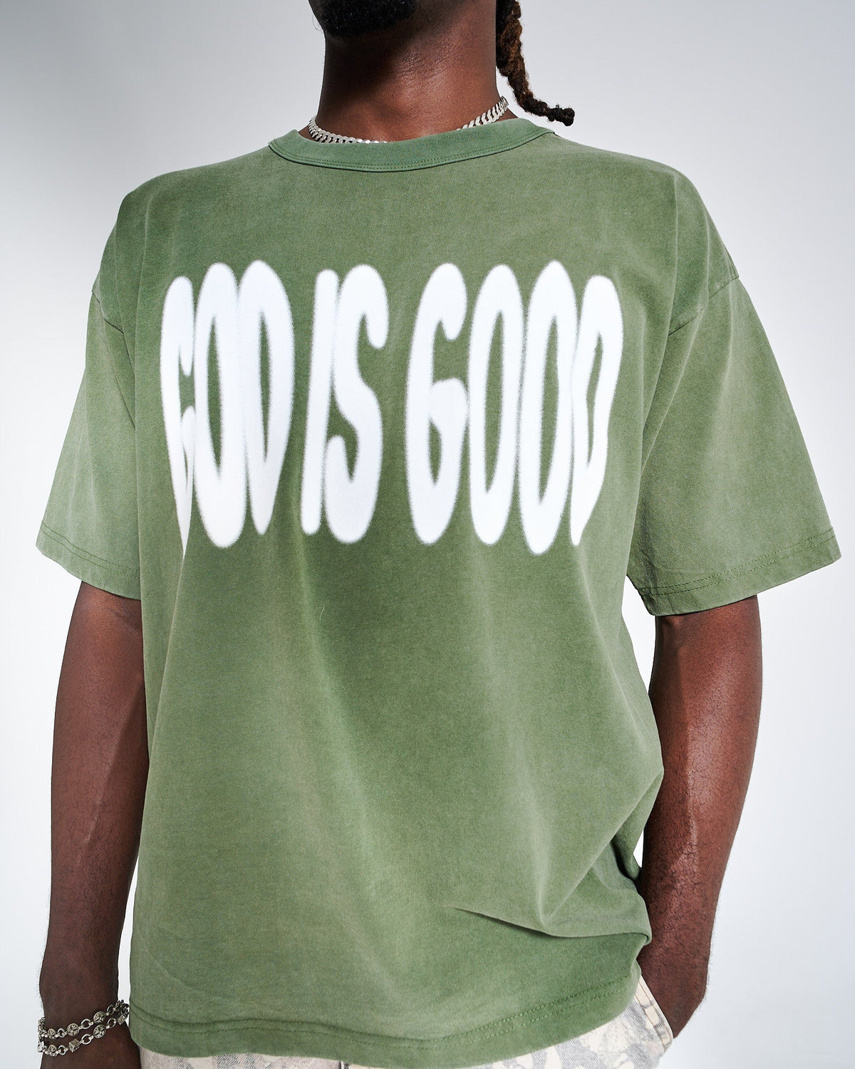 LMTD || "God Is Good" 9 Oz. Max Heavyweight Tee JLY Limited