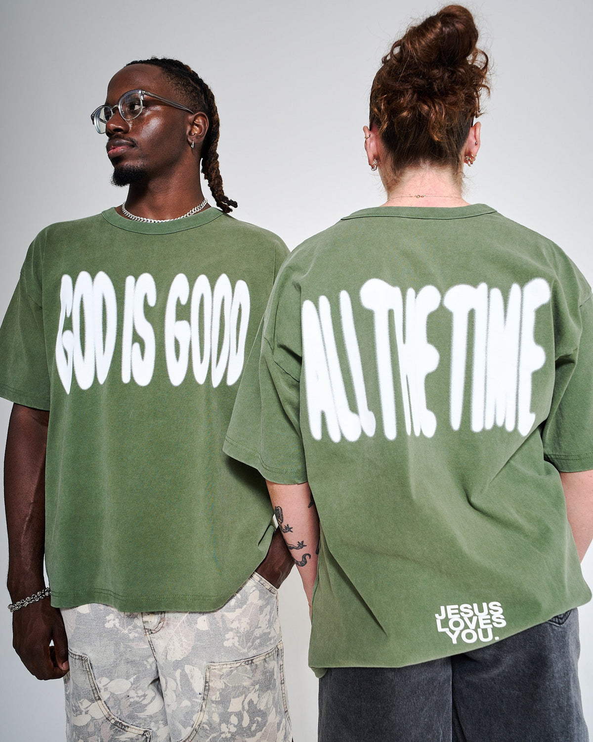 LMTD || "God Is Good" 9 Oz. Max Heavyweight Tee JLY Limited
