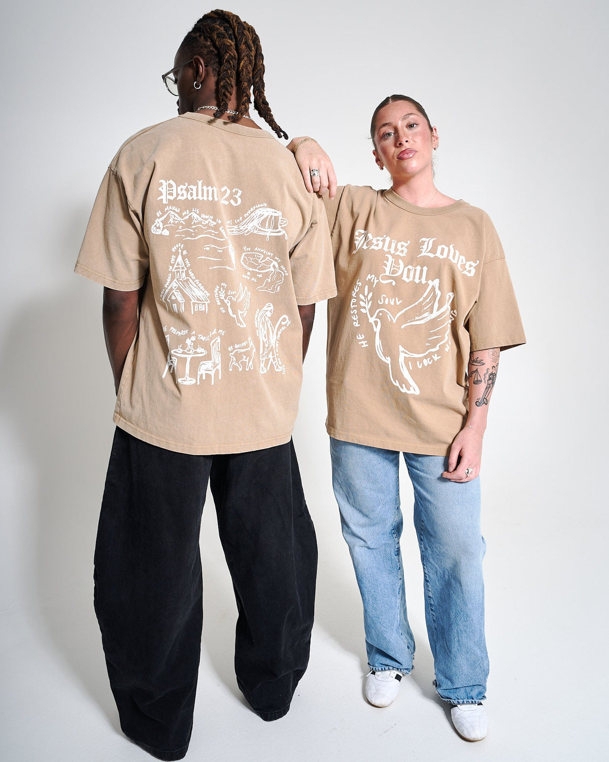 LMTD || "Psalm 23" 9 Oz. Max Heavyweight Tee JLY Limited