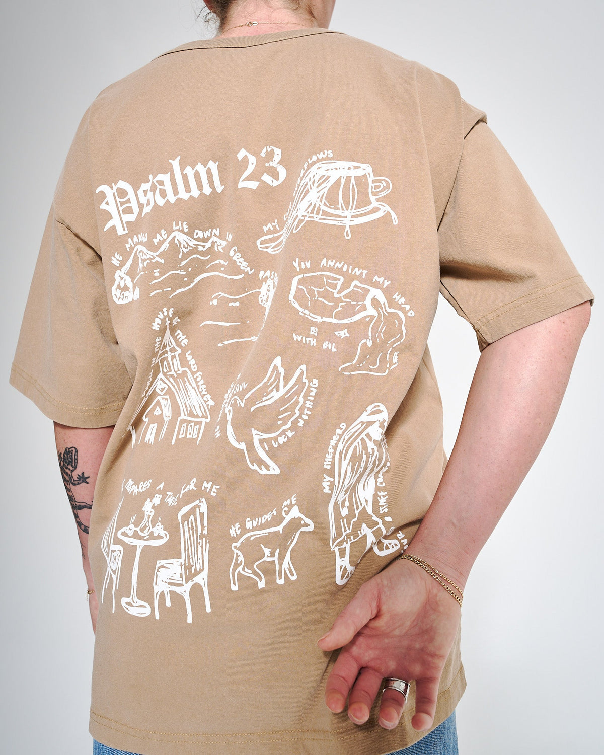 LMTD || "Psalm 23" 9 Oz. Max Heavyweight Tee JLY Limited