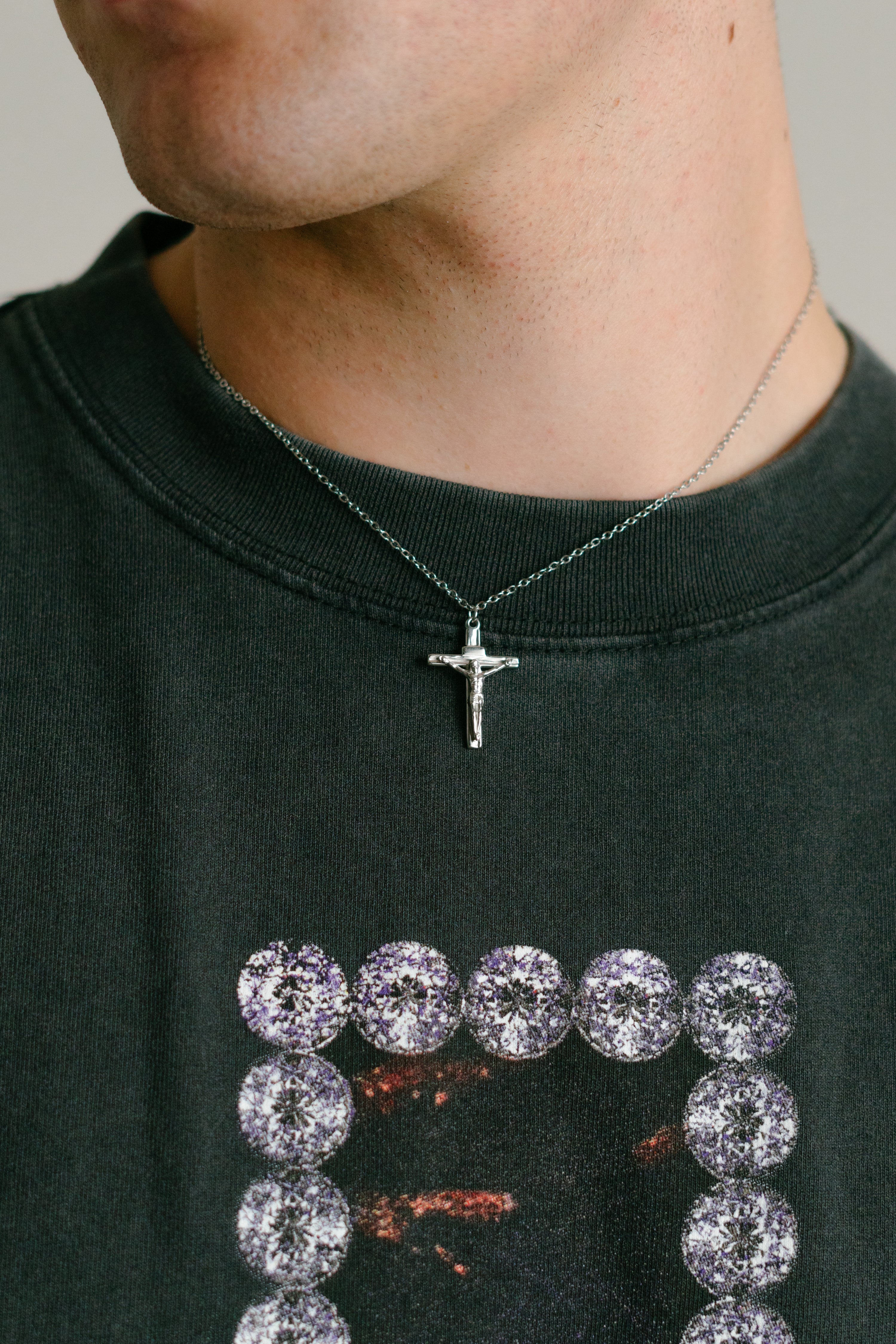NEW || Stainless Steel Necklace || Jesus Pendant