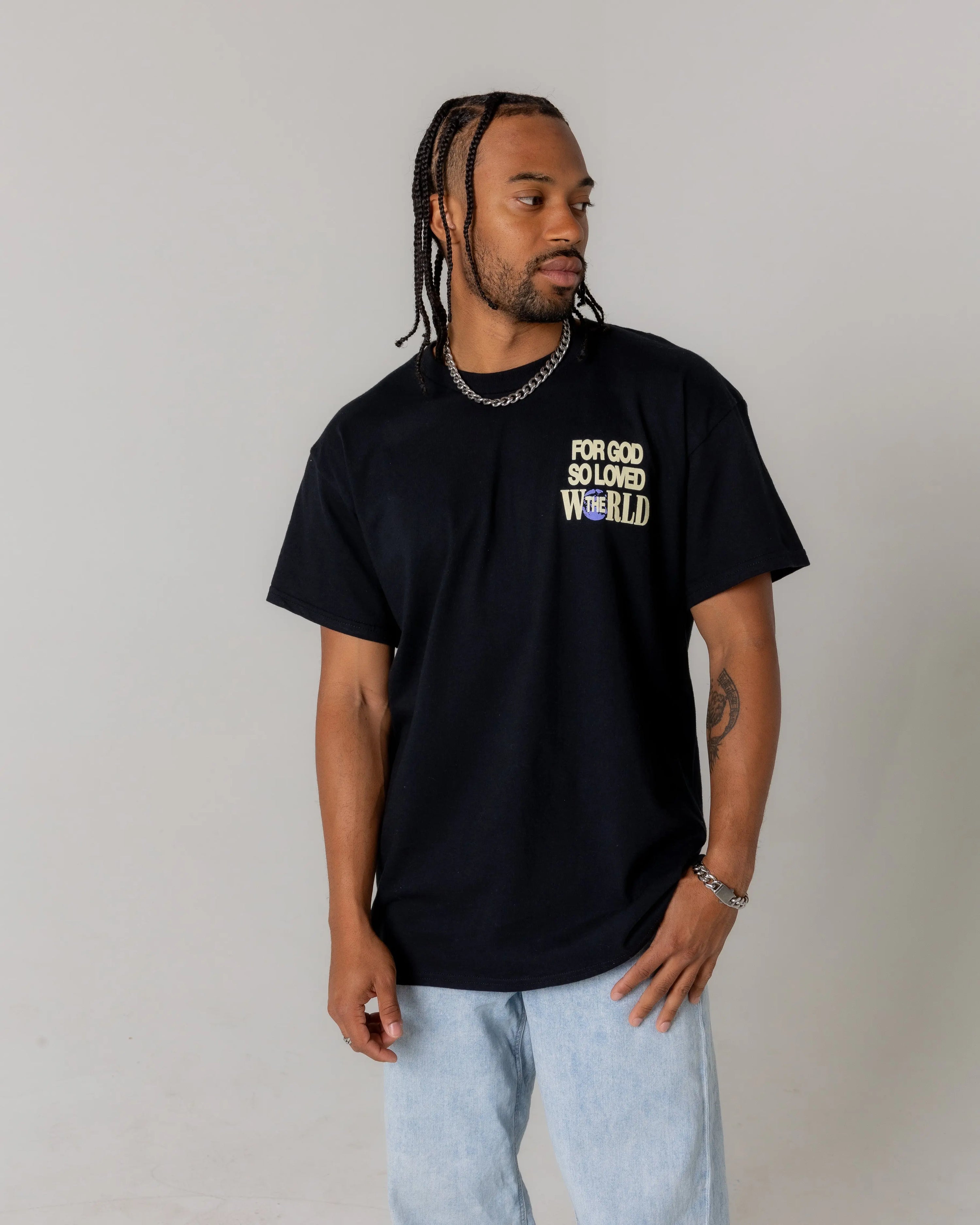 "For God So Loved The World" Tee - SS T-Shirt | Jesus Loves You
