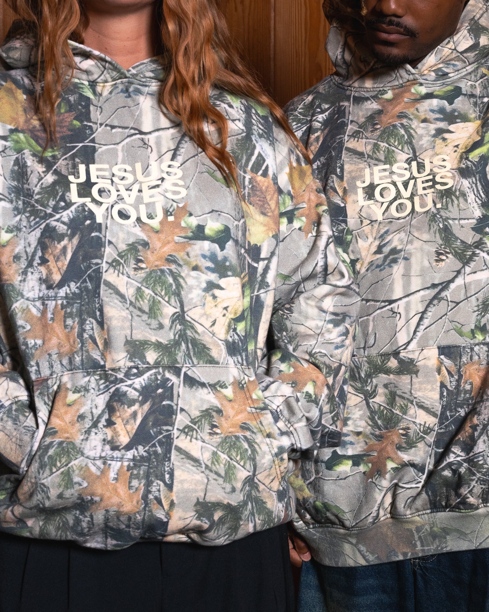 LMTD || Heavyweight Camo Hoodie || 14 Oz. {Pre - Order} - | Jesus Loves You