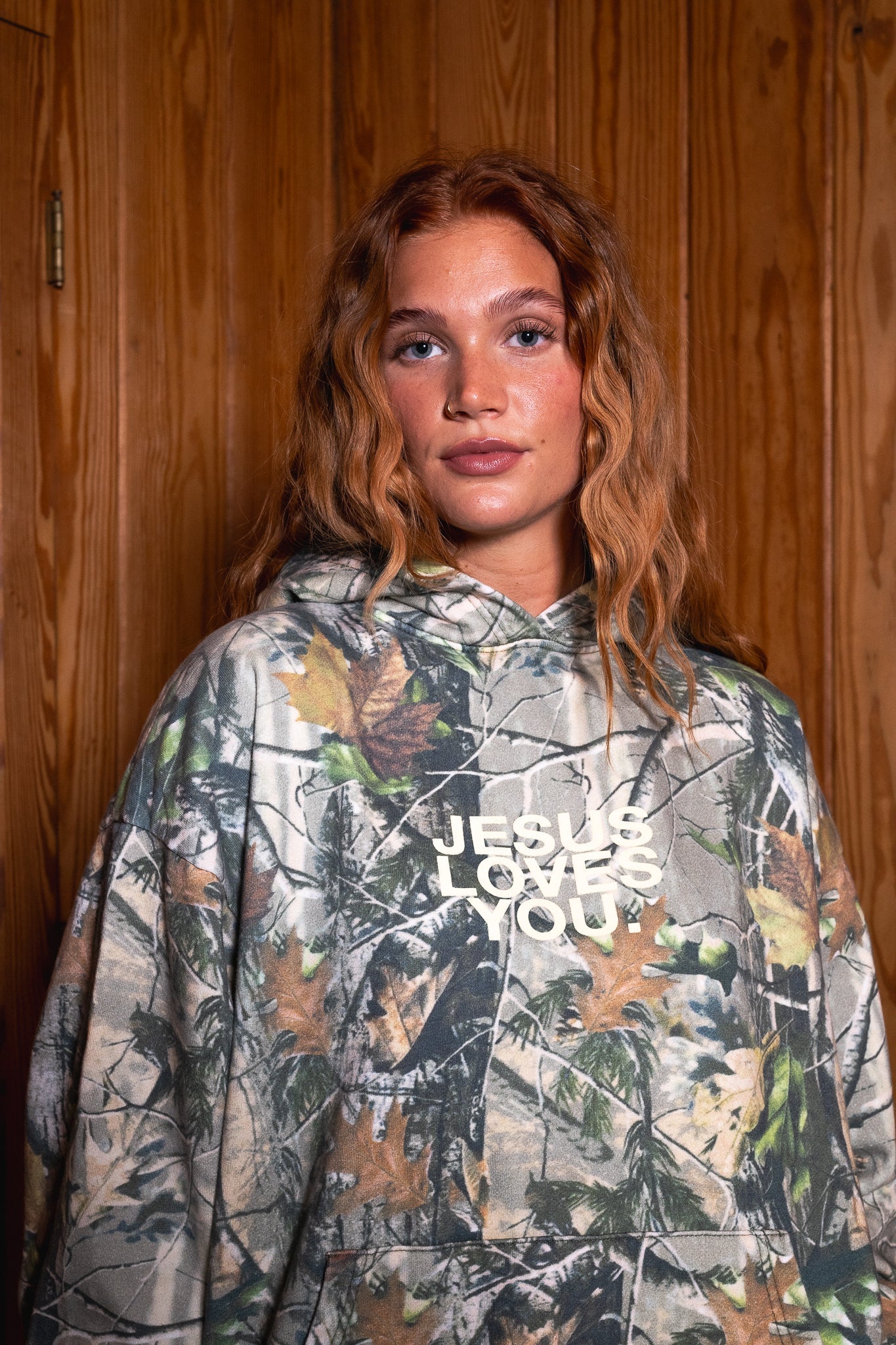 LMTD || Heavyweight Camo Hoodie || 14 Oz. {Pre - Order} - | Jesus Loves You