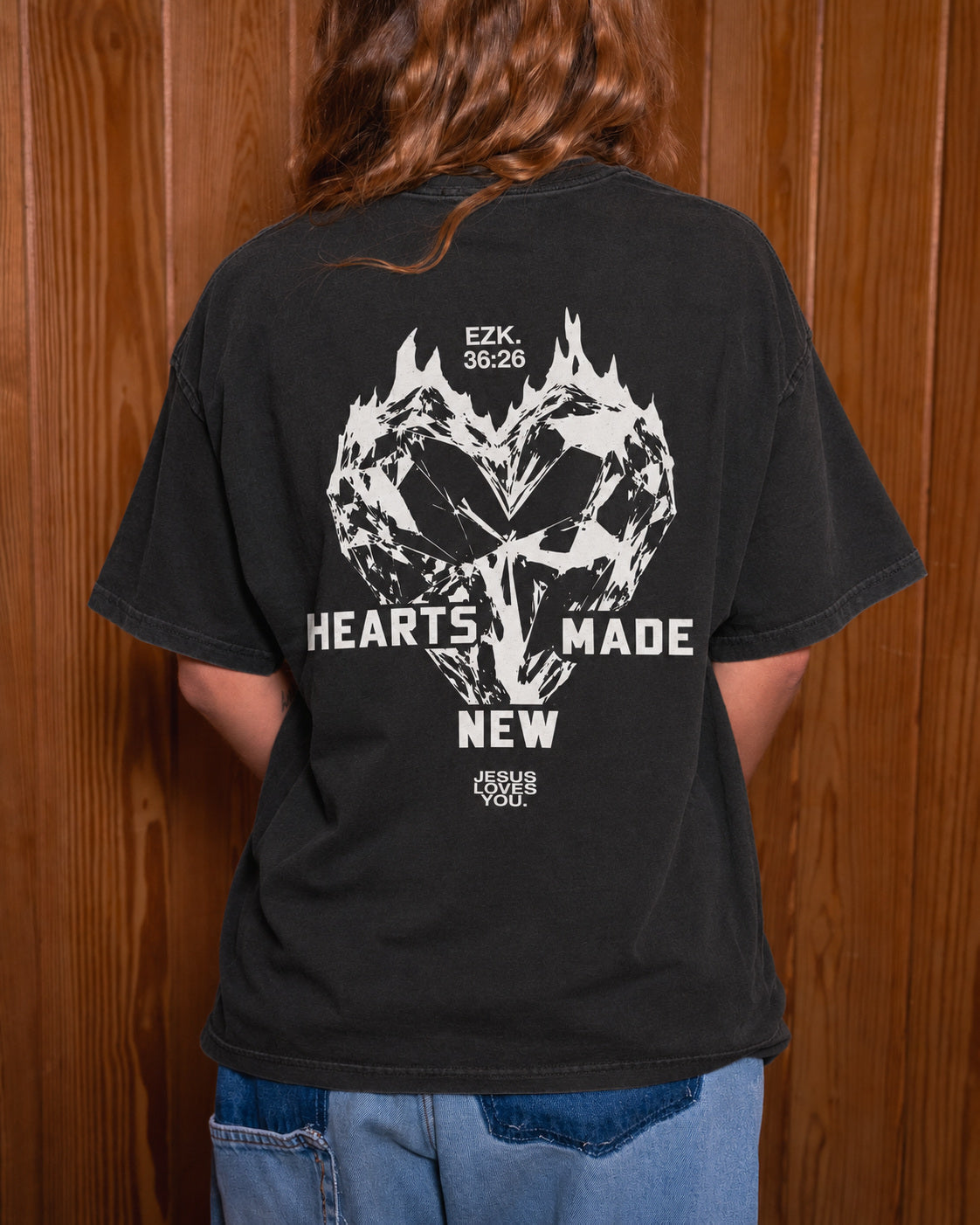 NEW || "Hearts Made New" Tee Jesus Loves You