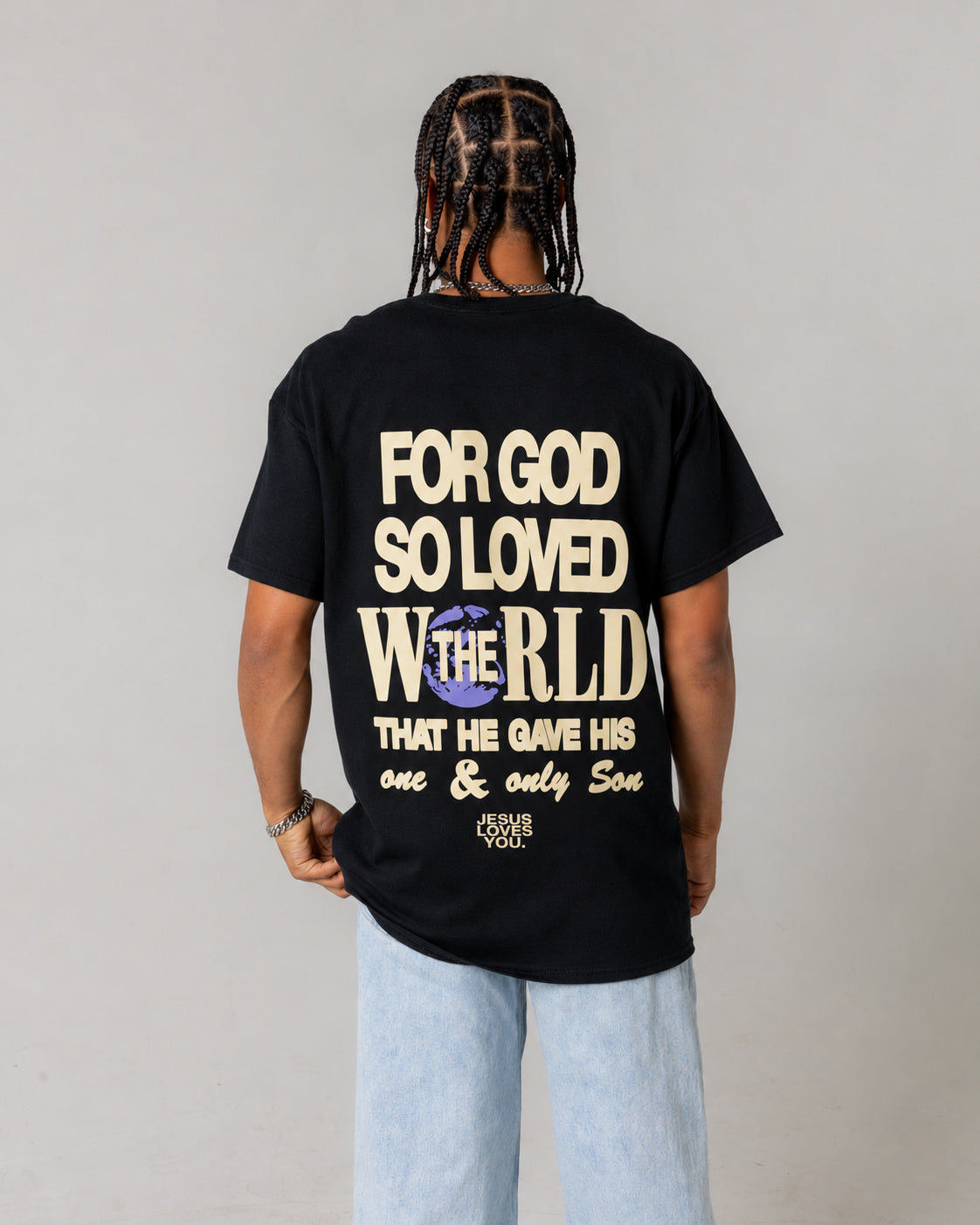 "For God So Loved The World" Tee Jesus Loves You