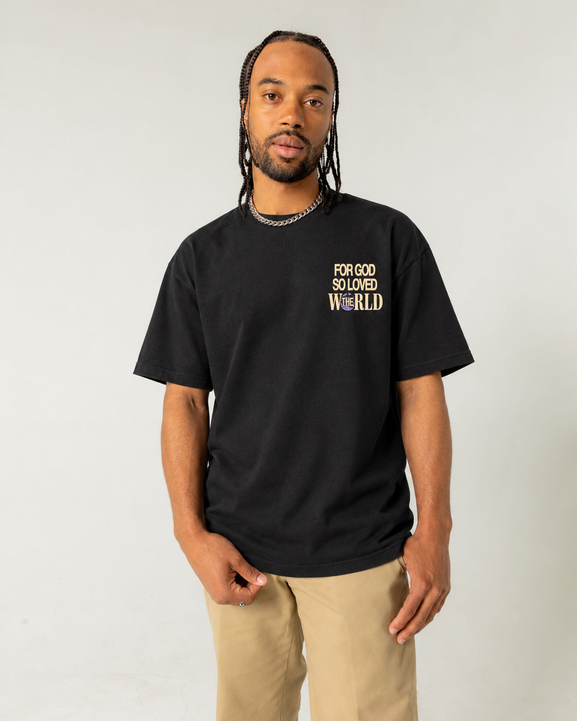 "For God So Loved The World" Tee Jesus Loves You